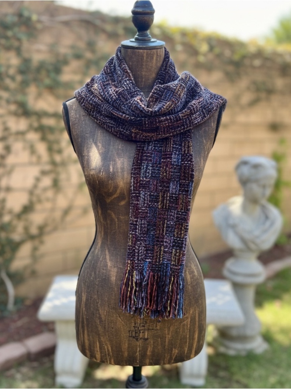 The Dunlap Weavers Multi Scarf